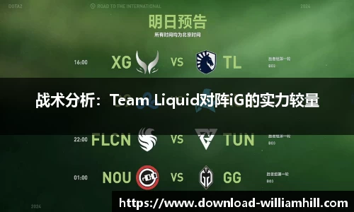 战术分析：Team Liquid对阵iG的实力较量